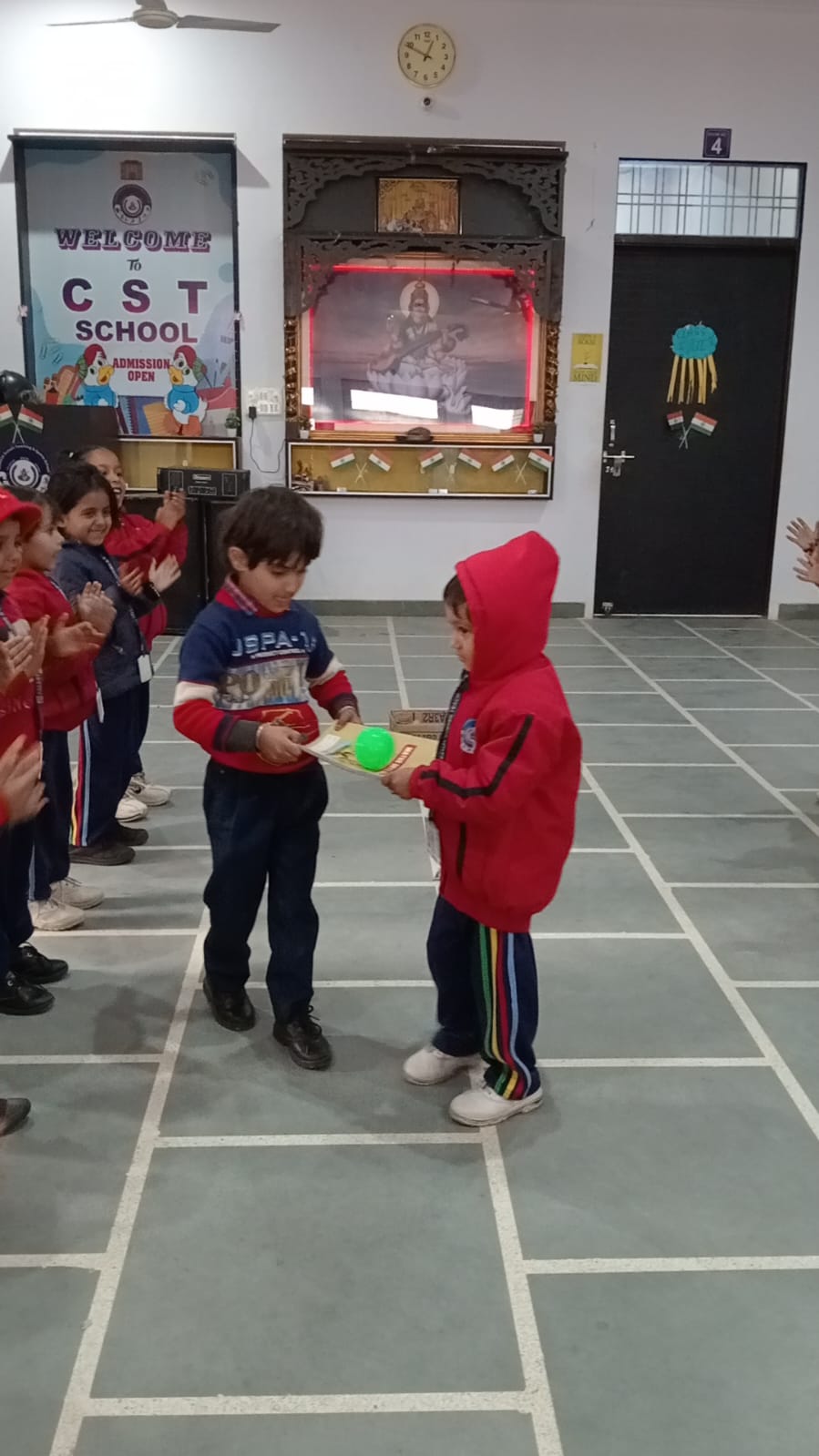 Archery team celebrating